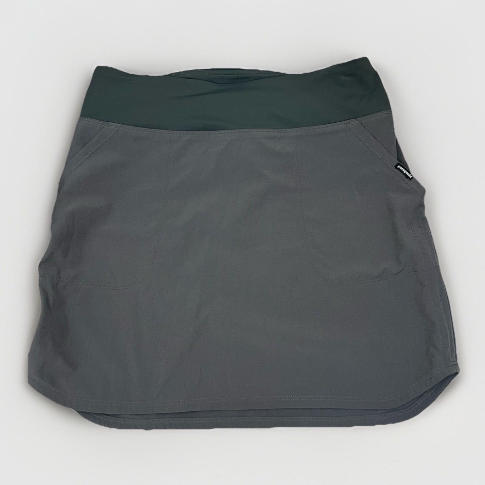 Patagonia Two-Tone Gray and Dark Green Women's Skort